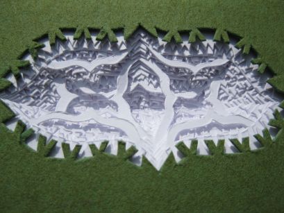 Jacquard Vert l'Infini Jacquard Vert l'Infini